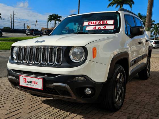 JEEP RENEGADE 2.0 16V TURBO DIESEL SPORT 4P 4X4 AUTOMÁTICO JEEP RENEGADE 2.0 16V TURBO DIESEL SPORT 4P 4X4 AUTOMÁTICO